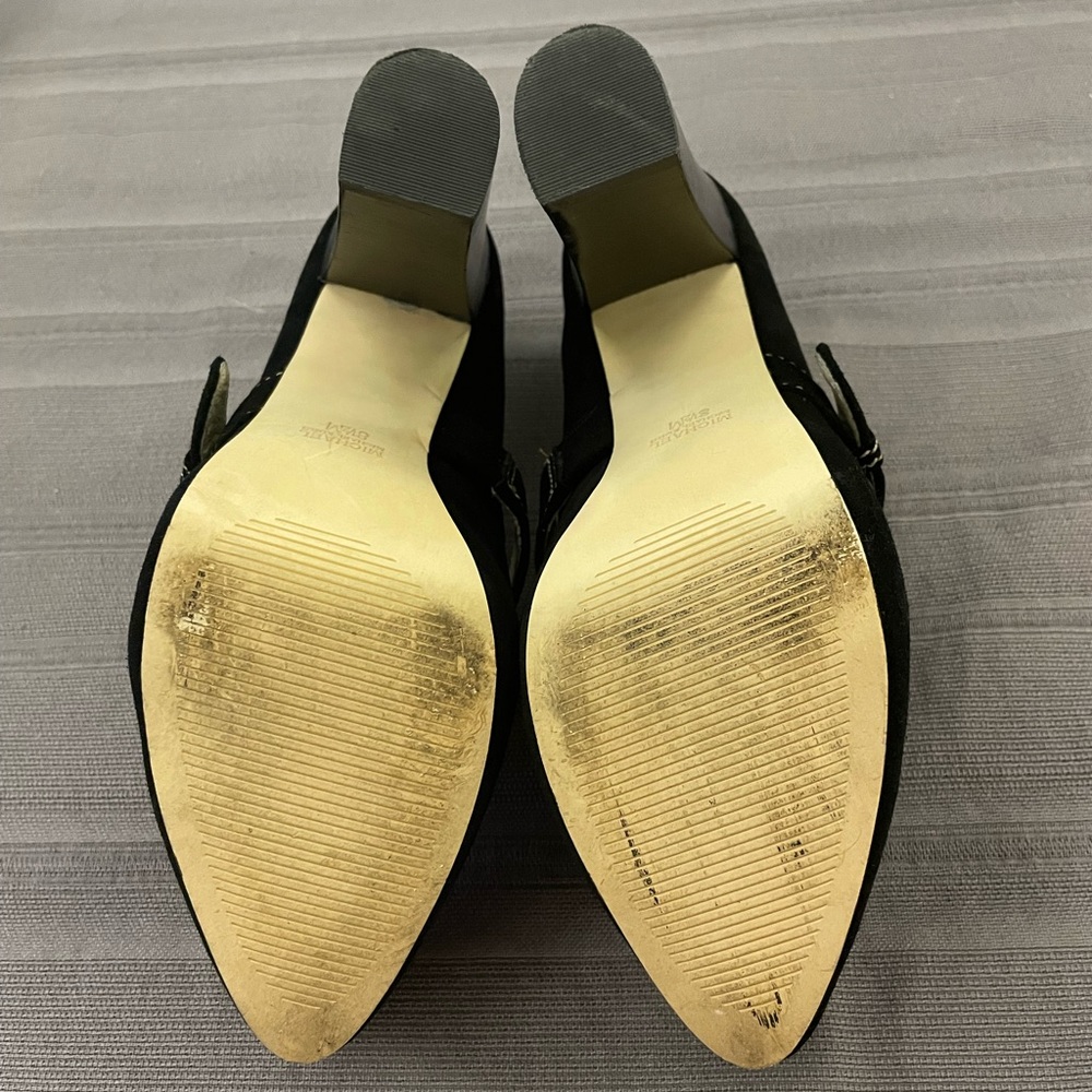 Michael Kors Annabel T-Strap 8.5, Black - Picture 5 of 9